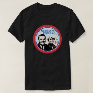 T-shirt Élection vintage de Walter Mondale-Ferrero 