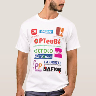 T-Shirt Elections 2019 Belgique Parodie