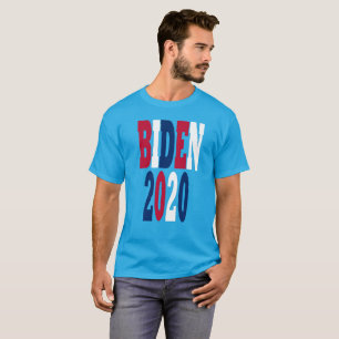 T-shirt Élections présidentielles Biden 2020 Bleu blanc ro