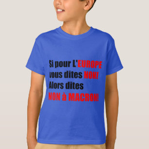 T-shirt Élections présidentielles en France 2017 - Blue Ki