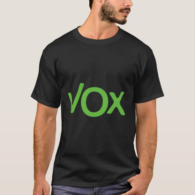 T-shirt Élections Vox Espagne La Espana Viva (Devant)