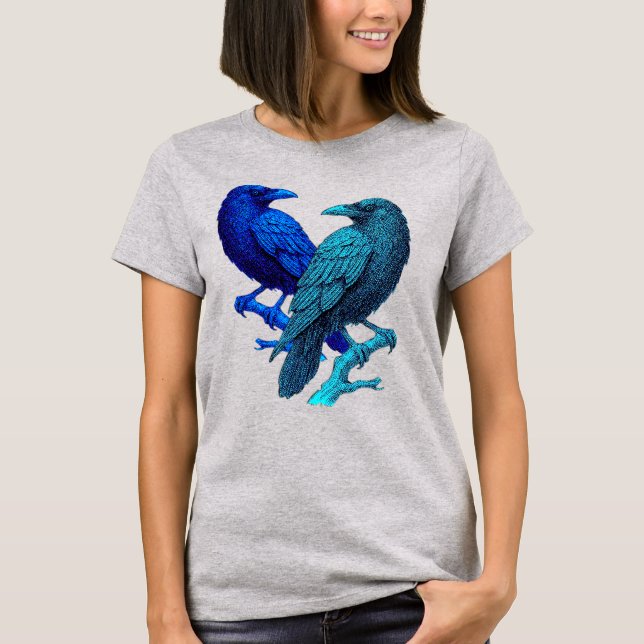 T-shirt Electric Color Ravens (Devant)