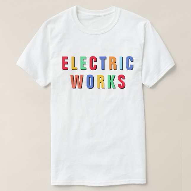 T-shirt Electric Works™ (Design devant)