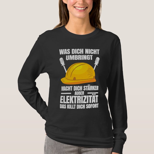T-shirt Electricians  for Electric Master Strom Men  1 (Devant)