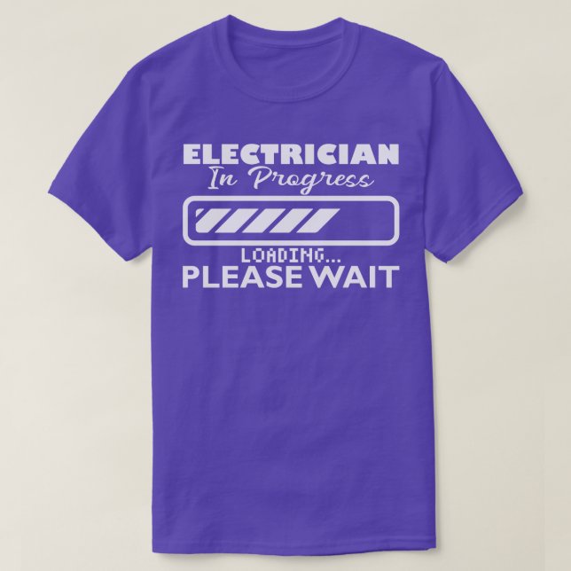 T-shirt Électricien (Design devant)