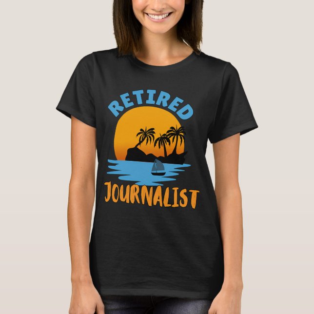 T-shirt Électricien à la retraite (Devant)