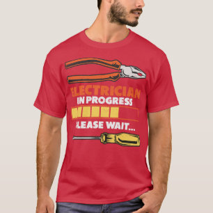 T-shirt Électricien Apprentice Chargement Journeyman