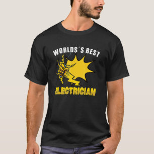T-shirt Electricien Ingénieur électrique Lineman Électriqu