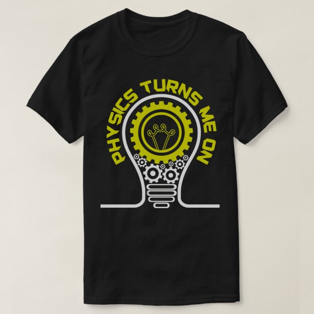 T-shirt Electricity Geek Cadeau drôle Physique (Design devant)
