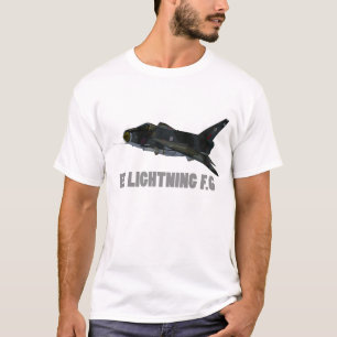 T-shirt électrique anglais de la foudre F.6