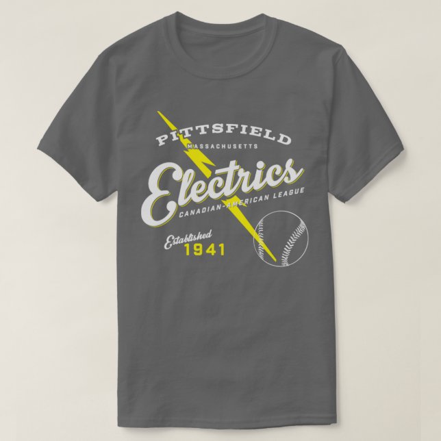 T-shirt Électrique Pittsfield (Design devant)