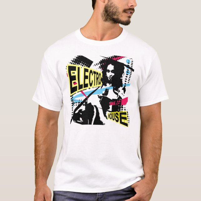 T-shirt électro (Devant)