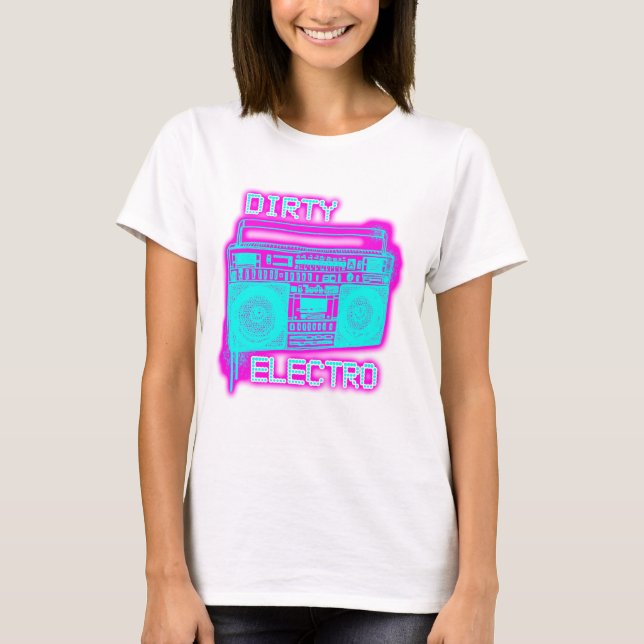 T-shirt Électro chemise (Devant)