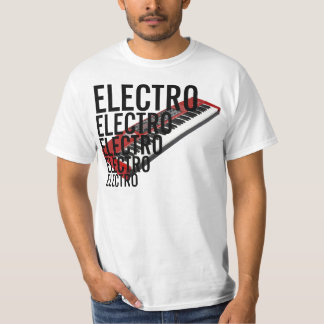 T-shirt Électro. Classe écartée