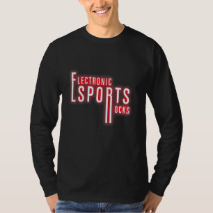 T-shirt Electronic Sport Rocks Esport Game Gamer Gaming Co