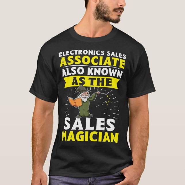 T-shirt Electronics Sales Associate The Sales Magician (Devant)