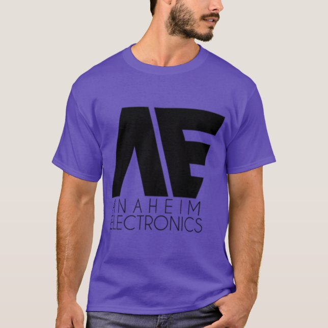 T-shirt Électronique Anaheim vintage (Devant)