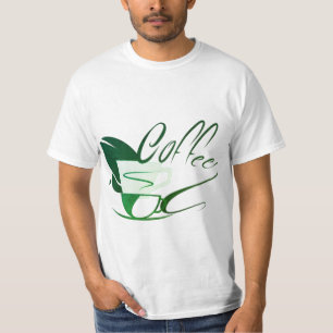 T-shirt Élégance brassée : Design élégant de la Mug de caf