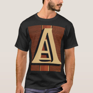 T-shirt Élégance dans la simplicité - Le pouvoir du "A"