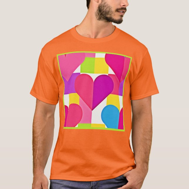 T-shirt Élégance de l'amour chic : Bliss romantiques (Devant)