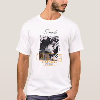 T-shirt Élégance intemporelle : Sculpture grecque antique