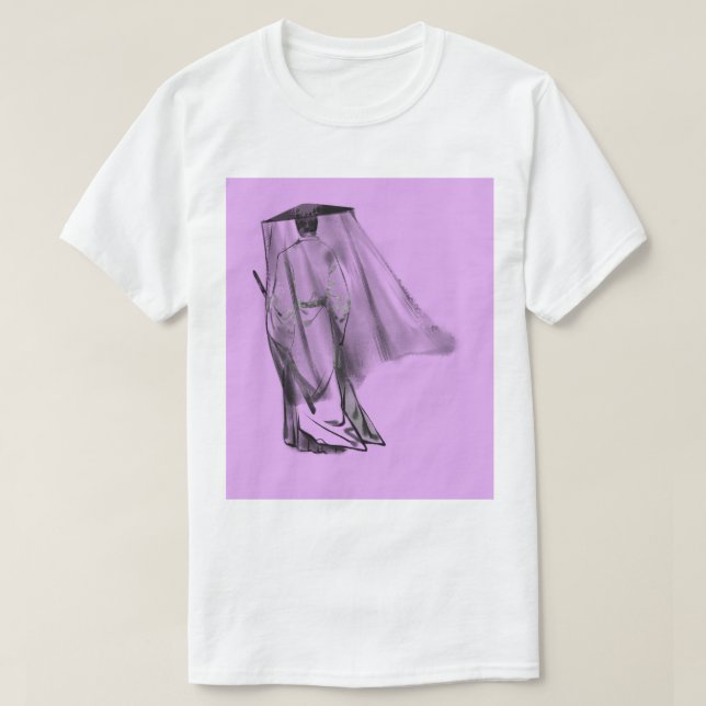 T-shirt Élégance Lavande (Design devant)