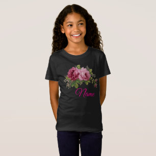 T-Shirt Élégance Rose Rose