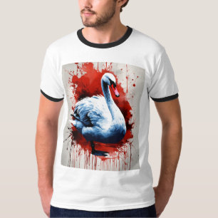 T-shirt Élégance Serene Swan