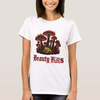 T-shirt "Élégance toxique - Couture de champignon de la ca