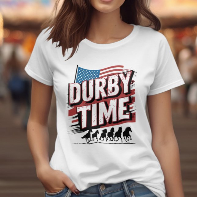 T-shirt Elegance Unleashed : Derby Time Event Logo (Créateur téléchargé)