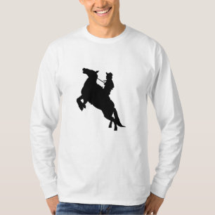 T-shirt Élégant cheval équitation Western Cowboy