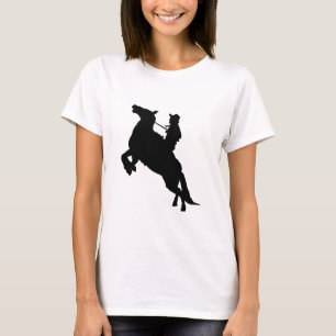 T-shirt Élégant cheval équitation Western Cowboy