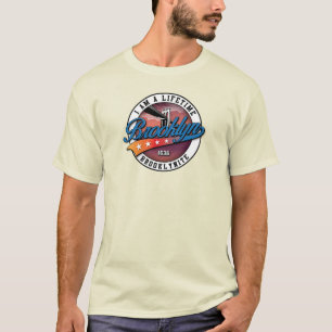 T-shirt Élégant Design de Logo Minimaliste Brooklyn Nature