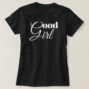 T-shirt Elégant 'Good Girl Design