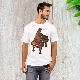 T-shirt Elégant Grand Piano Music Amateurs de design