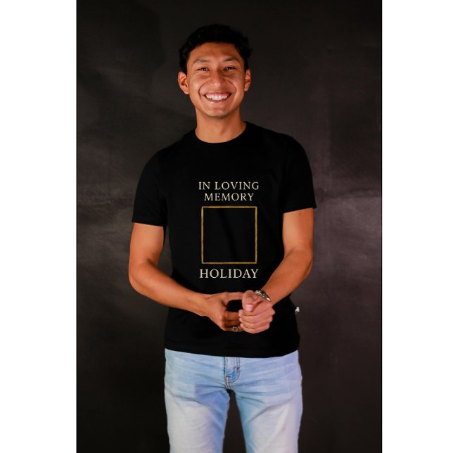 T-shirt Elegant Heavenly Holiday Memorial Tribute – Person (Créateur téléchargé)