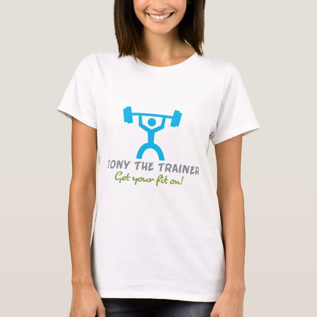 T-shirt Élégant l'entraîneur (Devant)