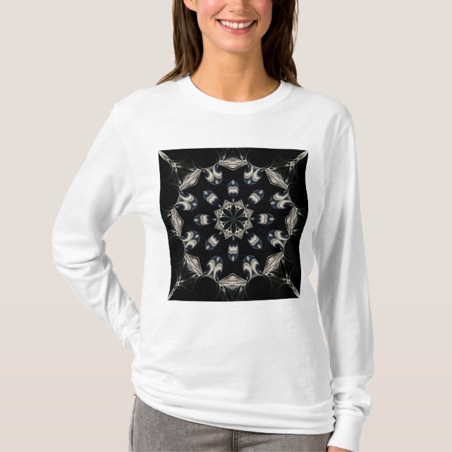 T-shirt Elégant Mandala (Devant)