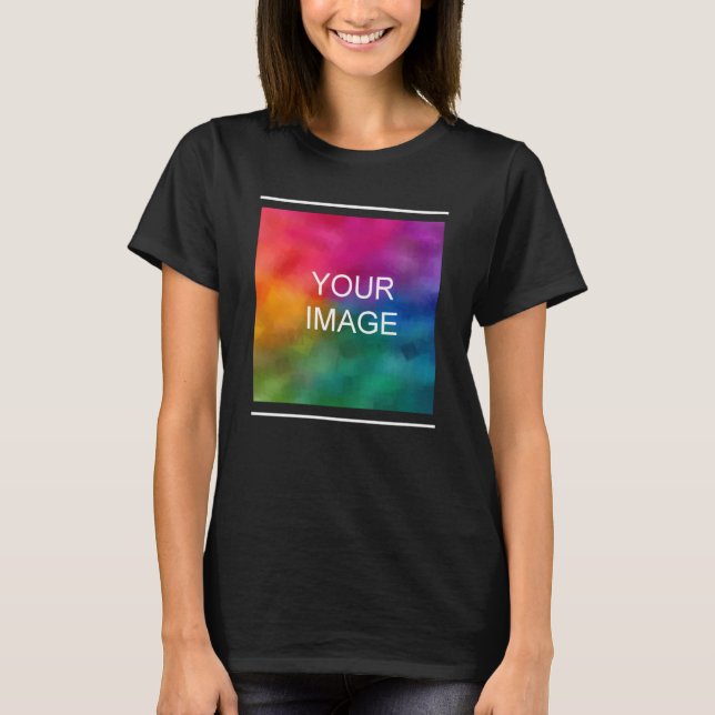 T-shirt Elégant Modèle Moderne Ajouter Télécharger Photo F (Devant)