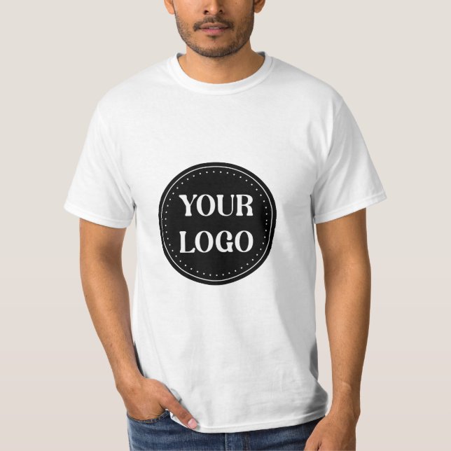 T-shirt élégant, moderne, raffiné et éditable. (Devant)