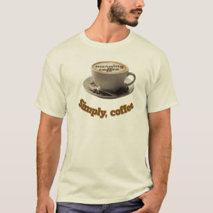 T-shirt (Élégant) : Mug « Morning Coffee » Latte Art – Mor