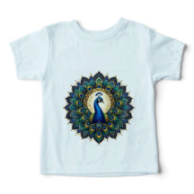 T-shirt élégant pour tout-petit à motif mandala de