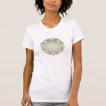 T-shirt Élégante boutique de mode femme Lotus Blanc<br><div class="desc">Illustration vectorielle de la belle fleur de lotus bleu. Le design floral chic peut être utilisé pour les professionnels du Nouvel Âge et des arts de la guérison,  les jardiniers biologiques,  la médecine holistique ou d'autres remèdes naturels.</div>