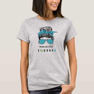 T-shirt Élégante jusqu'à... Drôle de moto
