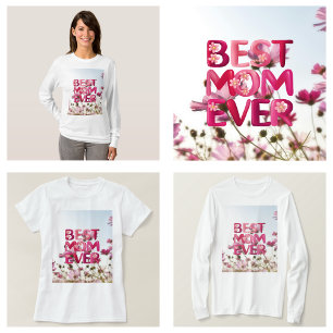 T-shirt Élégante mère moderne de la meilleure maman jamais