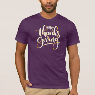 T-shirt Élégante typographie de Bon thanksgiving