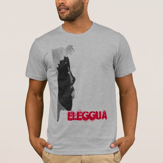 T-SHIRT ELEGGUA ENILE PAR SEAN GABRIEL (Devant)