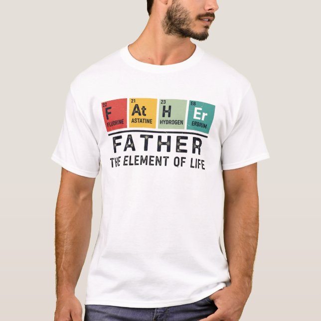 T-shirt Élément de Père Mignon (Devant)
