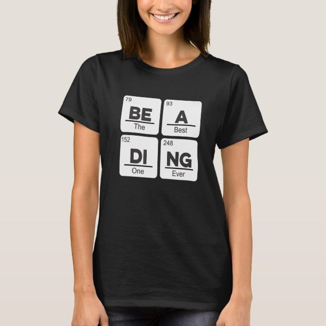 T-shirt Élément de perlage Graphique Broderie de perles Co (Devant)