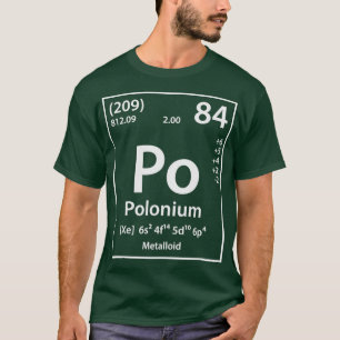 T-shirt Élément de polonium